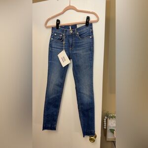 rag & bone Women's Skinny Jeans in Blue